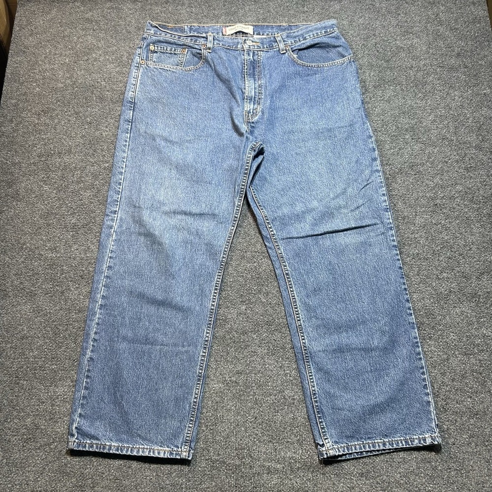 Levi's 559 Men's Relaxed Straight Jeans W38 L30 Blue Denim Loose Fit